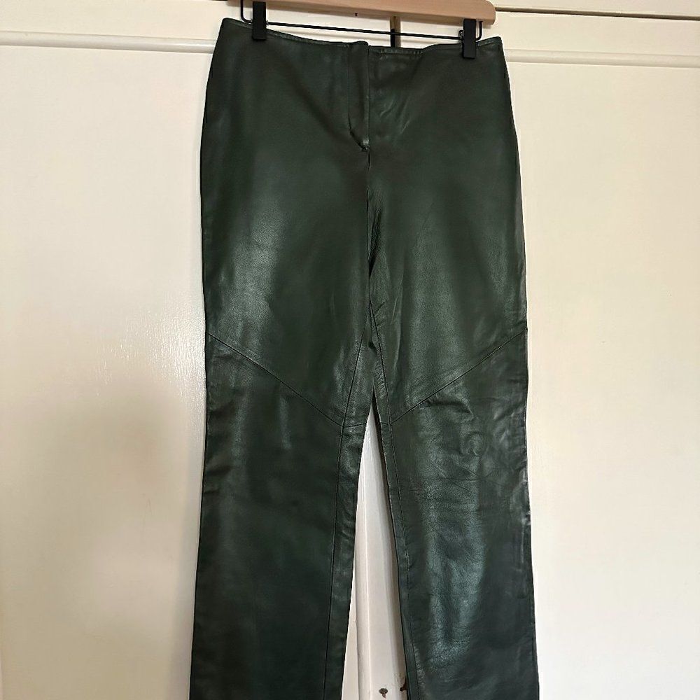 Hugo Buscati Leather Pants